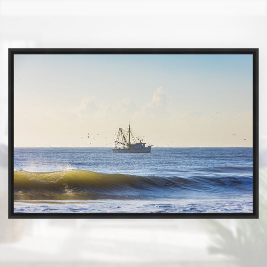 NV Deremer "Catch" Canvas Print