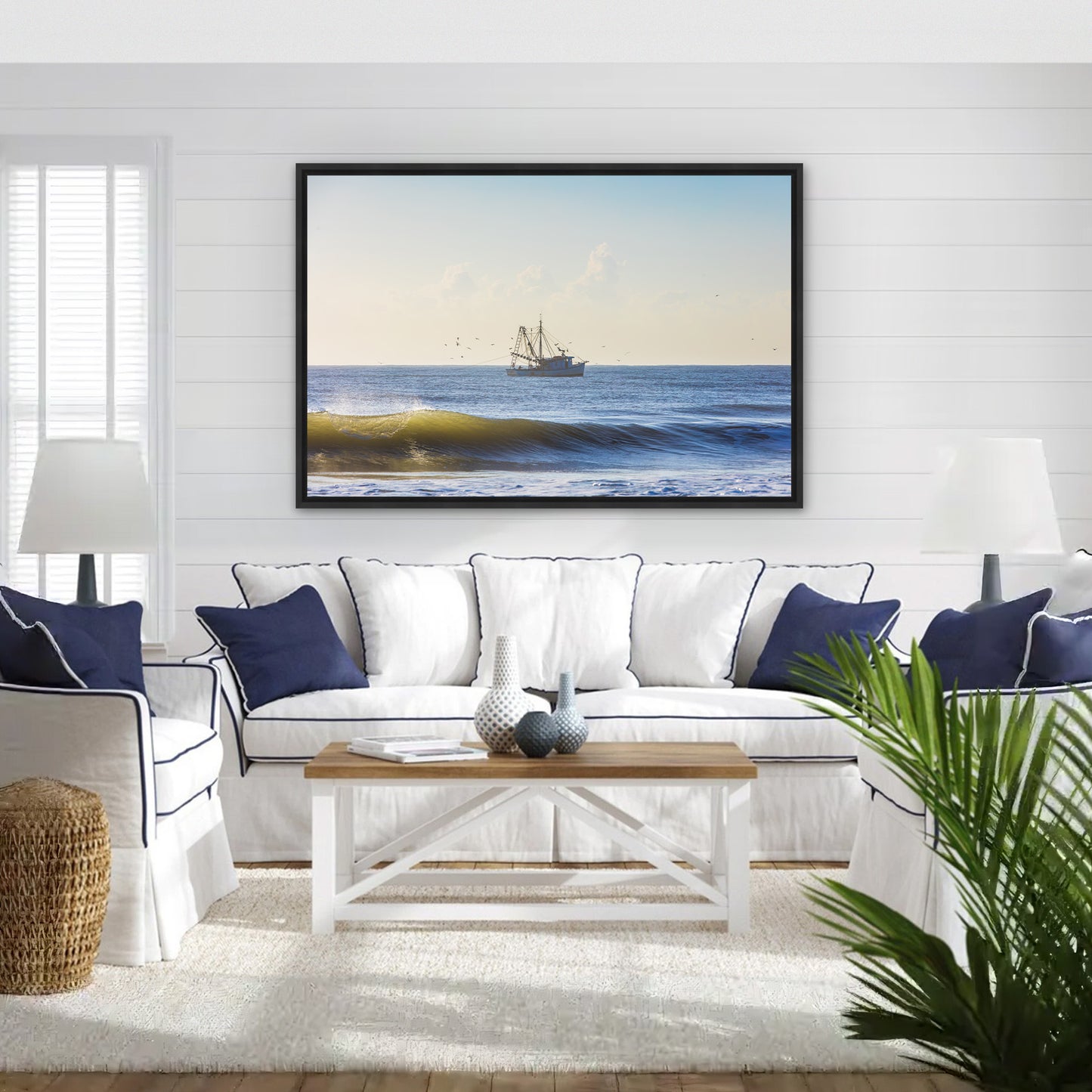 NV Deremer "Catch" Canvas Print