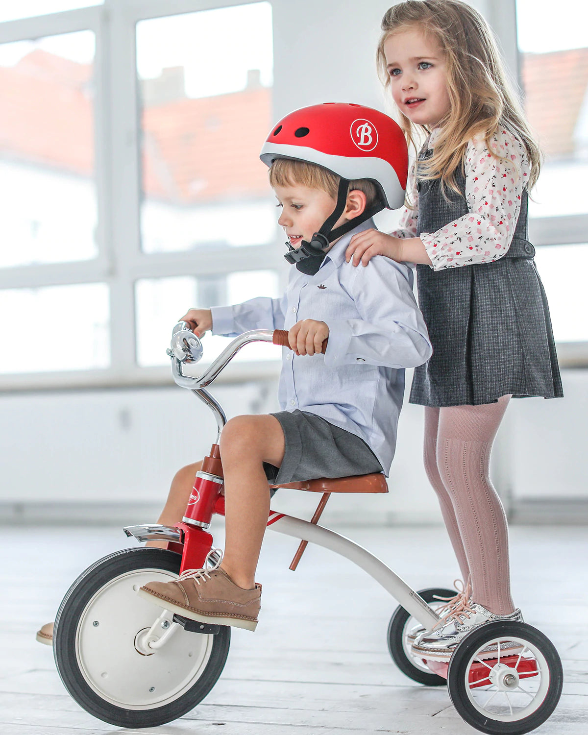 Baghera  Ride-On VINTAGE RED TRIKE