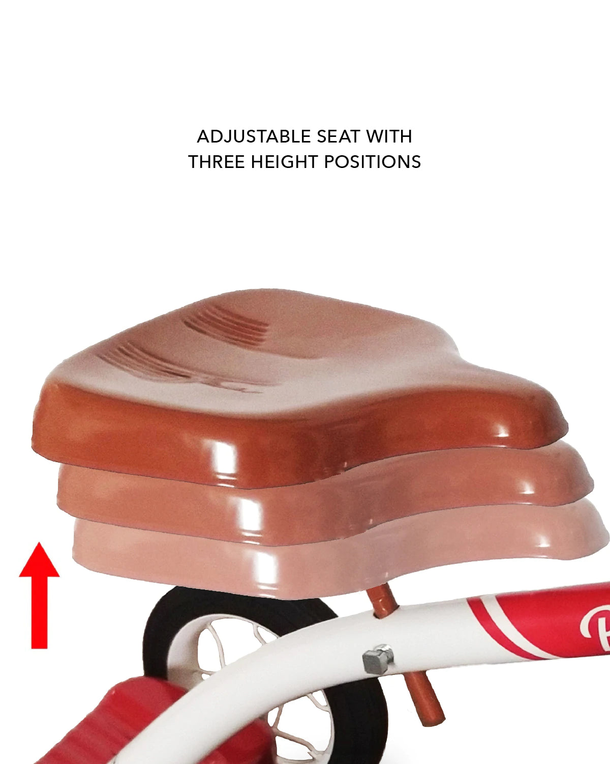 Baghera  Ride-On VINTAGE RED TRIKE