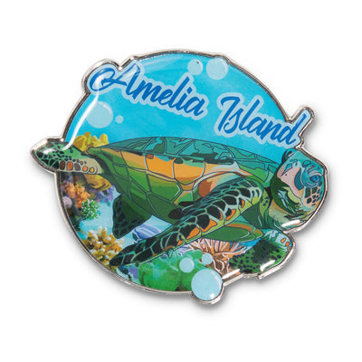 The Amelia Island Sea Turtle Magnet