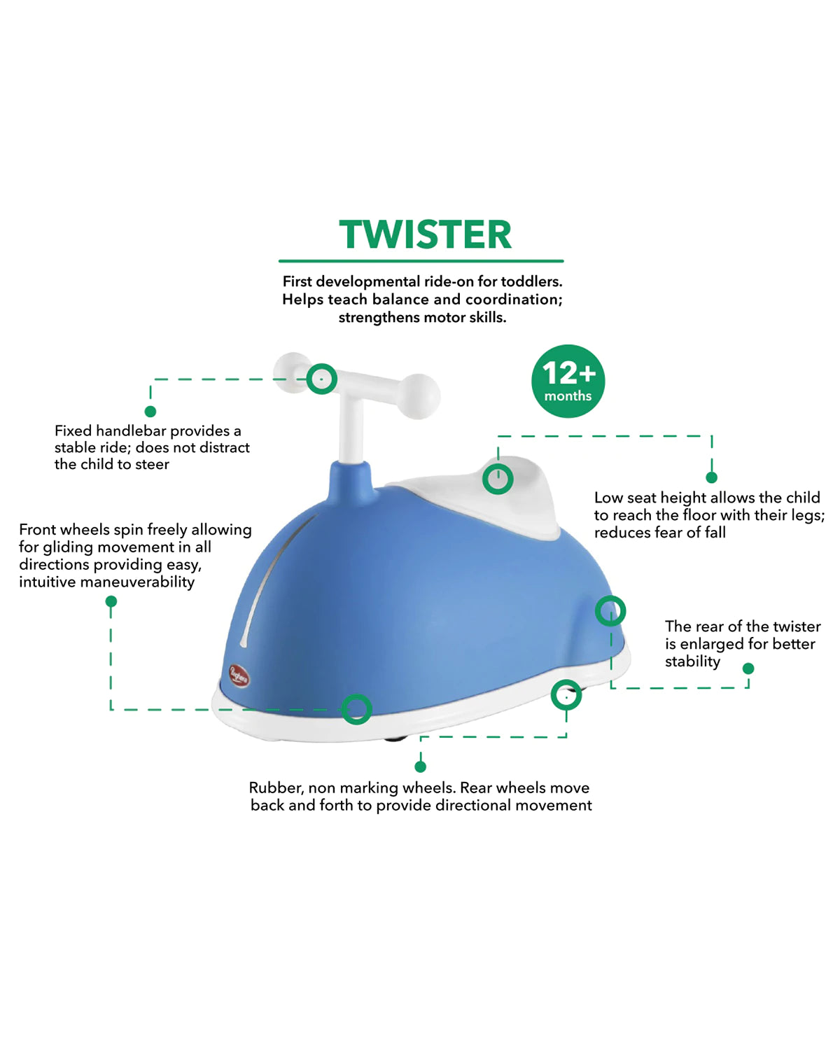 Baghera Ride-On TWISTER