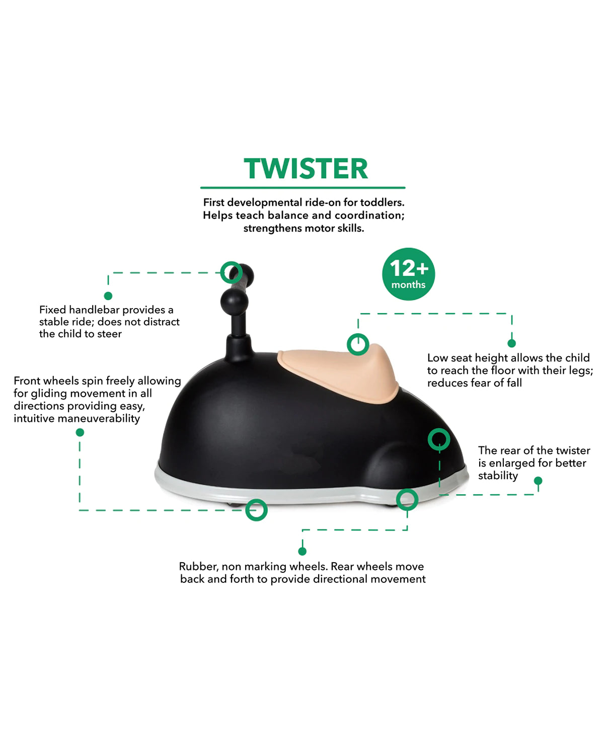 Baghera Ride-On TWISTER