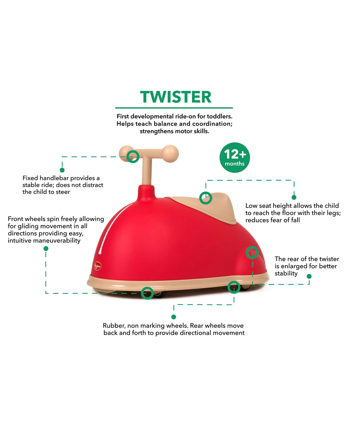 Baghera Ride-On TWISTER